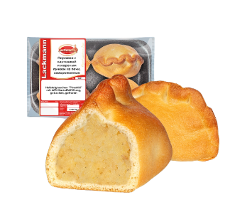 Пирожки с картошкой  «Lackmann», на вес, 16€/кг.