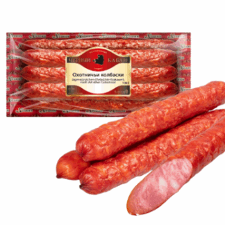 Salchichas ahumadas Okhotnichie «Lackmann», 300 g
