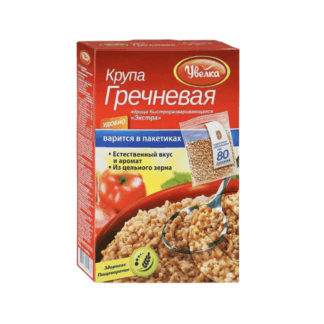 Крупа гречневая «Увелка», 640 г (8 пакетиков по 80 г)