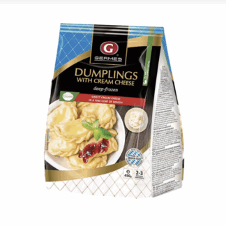 Pasta fresca Varenyky rellena de requeson dulce "Germes", 450 g