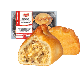 Empanadas Pirogi con patatas y setas "Lackmann", por peso, 16€/kg