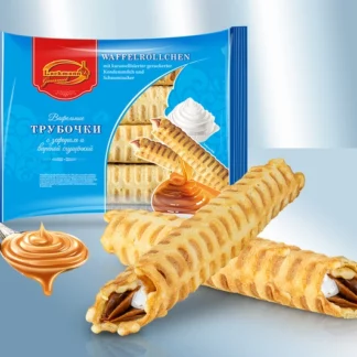 Трубочки с варёной сгущёнкой и зефиром "Lackmann", 340 г