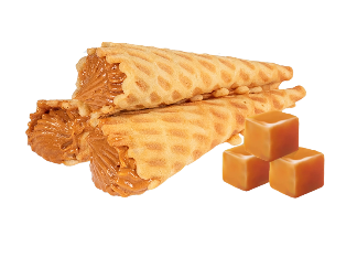 Gofres rellenos de crema de caramelo  "Lackmann",  200 g