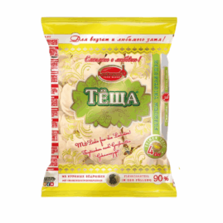 Pasta fresca Pelmeny rellena de carne de pavo "Lackmann", 900 g