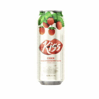 Sidra de fresa "Kiss", 4.5%, 500 ml