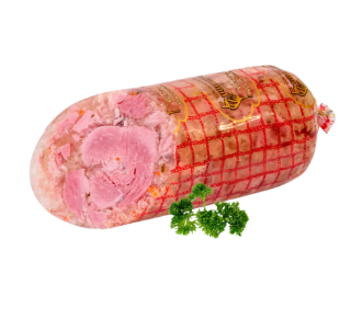 Aspic de pavo "Lackmann", 2.10€/100g.