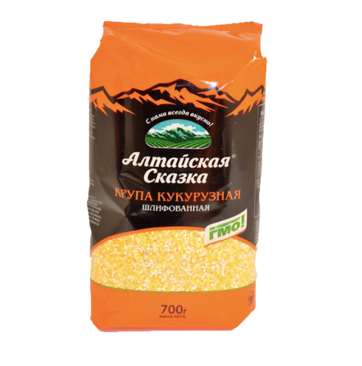 Harina de maíz "Altayskaya Skazka", 700 g