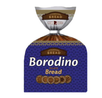 Pan negro de centena Borodino "Duona", 300 g