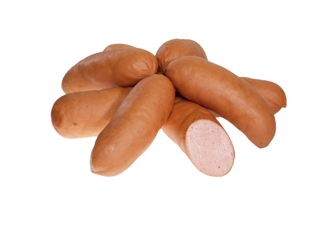 Salchichas ahumadas Shpikachky «Lackmann», por peso, 1,60€/100g