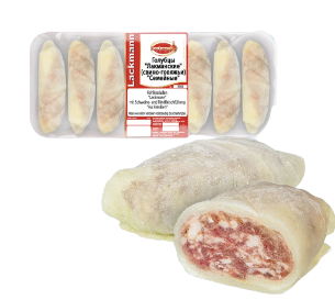 Col rellena con carne picada y arroz Golubtcy  "Lackmann", por peso, 18€/kg