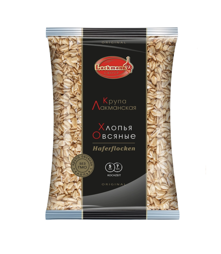 Copos de avena «Lackmann», 500 g