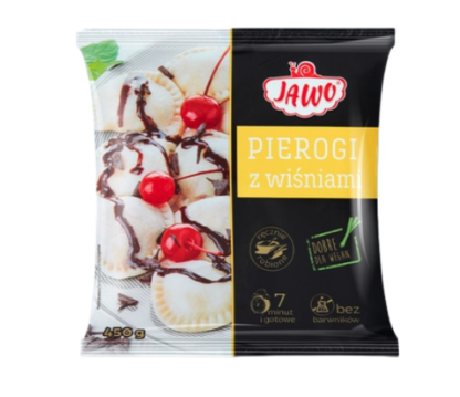 Вареники с вишней Pierogi «Jawo», 450 г
