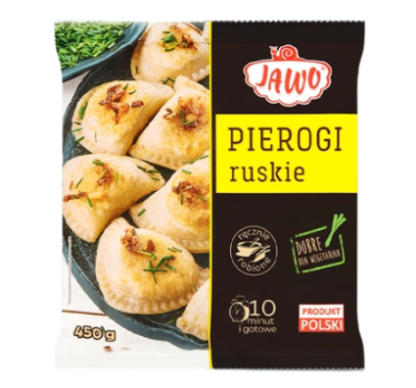 Вареники с картошкой и творогом Pierogi Ruskie «Jawo», 450 г