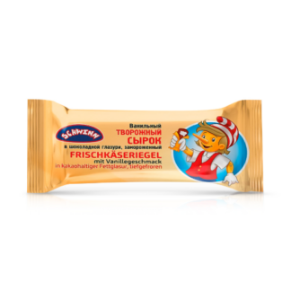 Barrita de requesón con vainilla cubierta en chocolate  «Schwinn», 40 g
