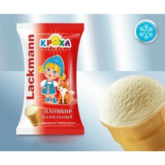 Helado de nata Kroja "Lackmann", 80 g