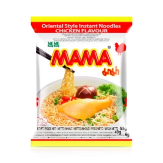 Лапша быстрого приготовления со вкусом курицы «Mama», 55 г