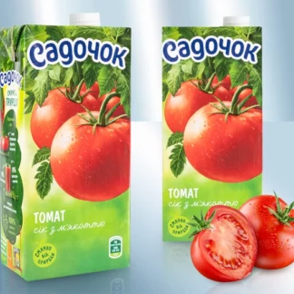 Zumo de tomate «Sadochok», 950 ml