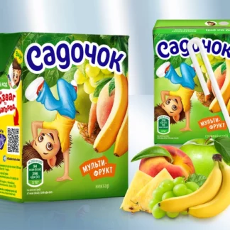Zumo de fruta «Sadochok», 200 ml