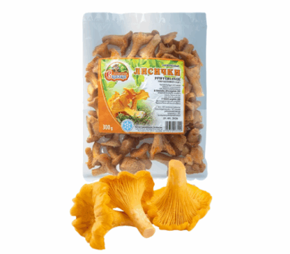 Setas Rebozuelos congeladas, "Volshebnaja Skazka" 300 g