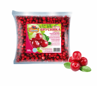 Брусника замороженная "Волшебная Сказка", 300 г