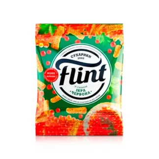 Tostaditos de centeno con sabor caviar rojo «Flint», 70 g