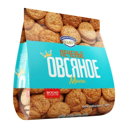 Печенье овсяное мини «Полет», 300 г