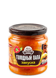 Pisto de calabacín y pimiento Golodniy Papa «Semilukskaya trapeza», 460 g