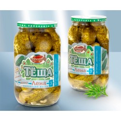 Pepinos marinados clásicos «Lackmann», 880 g