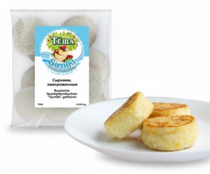 Tortitas de requesón Sirniki “Lackmann”, 500g