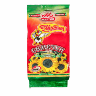 Семечки черные жареные "От Мартина", 300 г