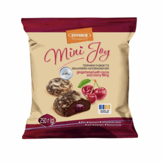 Пряники с вишневой начинкой, "Mini Joy" KYIVHLIB 250 г