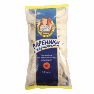 Pasta fresca Varenyky rellena de patata Dobraja Tjescha "Frostprom", 1,500 g