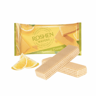 Вафли с лимонной начинкой «Roshen», 216 г