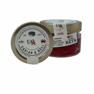Caviar de Salmón Salvaje Keta “Uca”, 100 g