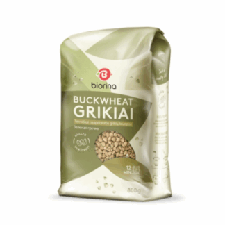 Крупа гречневая зеленая «Biorina», 800 г