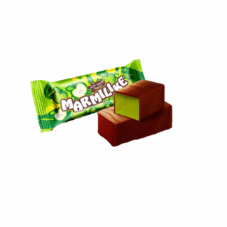 Конфеты мармелад яблочный в шоколаде Мармелике "Lukas" 200 г.