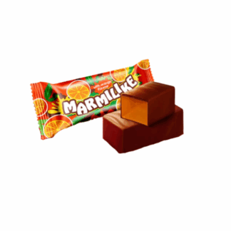 Конфеты мармелад апельсиновый в шоколаде Мармелике "Lukas" 200 г.