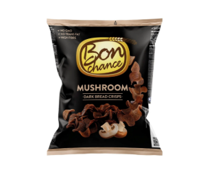 Tostaditos de centeno con sabor a champiñones "Bon Chance", 120 g