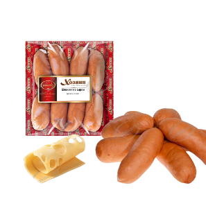 Шпикачки с сыром "Lackmann", на вес, 18€/кг