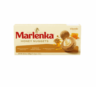 Bolitas de miel con sabor a tarta Medovik con nueces "Marlenka", 235 g