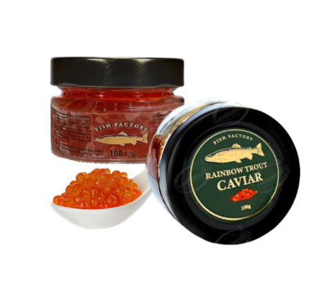 Caviar de Trucha Arcoíris “Alaskawild”, 100 g