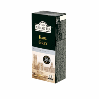 Té negro Earl Grey en bolsitas "Ahmad tea", 25x2g
