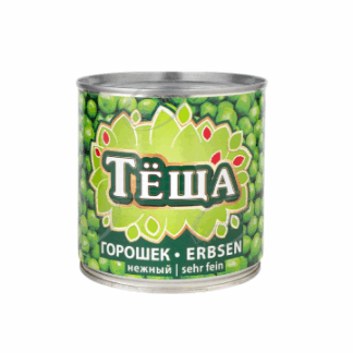 Guisantes verdes conservados Tescha «Lackmann», 425 g