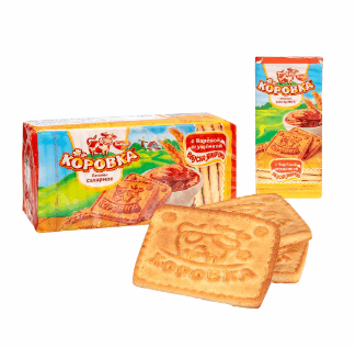 Galletas Korovka con sabor a dulce de leche «RotFront», 280 g