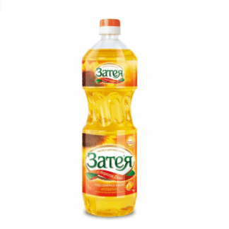 Aceite de girasol, aromático, sin refinar «Zateja», 1 l.