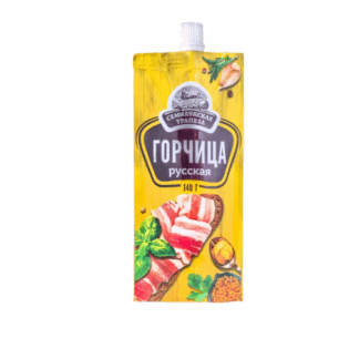 Mostaza picante «Semiluskaja Trapeza», 140 g
