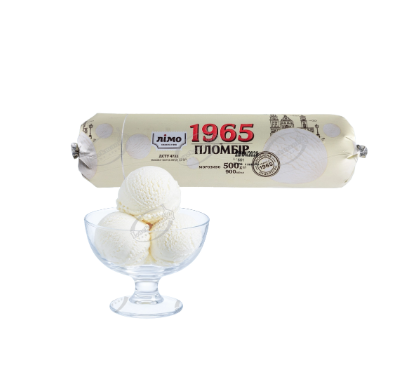 Сливочное мороженое Пломбир 1965 «Лимо», 900 мл