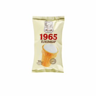 Helado Plombir en vasito 1965 "Limo", 75 g